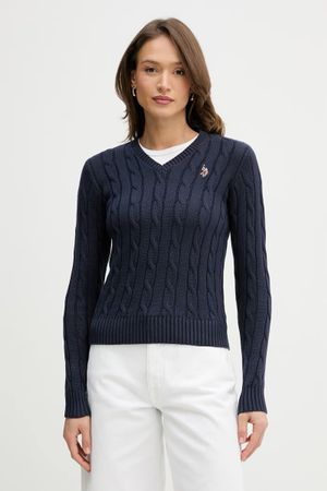 Damen Pullover U.S. Polo Assn. grün Grösse M neu