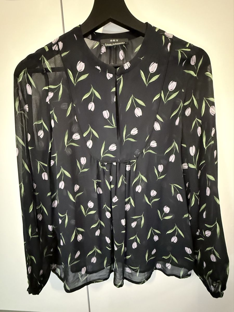 Camicette: SET Bluse mit süssen Tulpen Print – Nuovo (secondo la descrizione) da Buchs ZH venduto da KittyInStyle 3