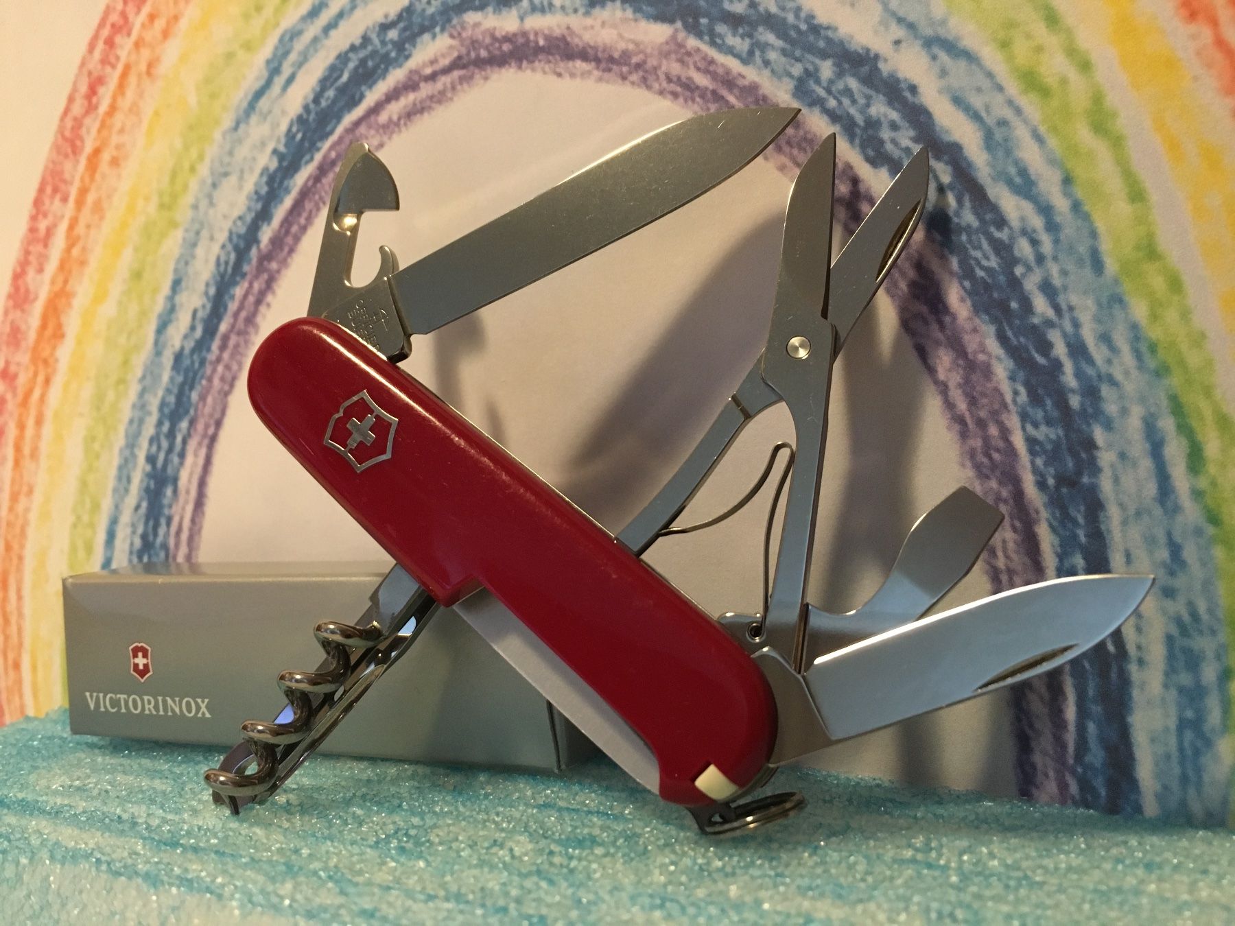 Victorinox Coltelli tascabile: Victorinox - Climber - Sackmesser - UBS – Usato da Andwil SG venduto da Rainboli 1