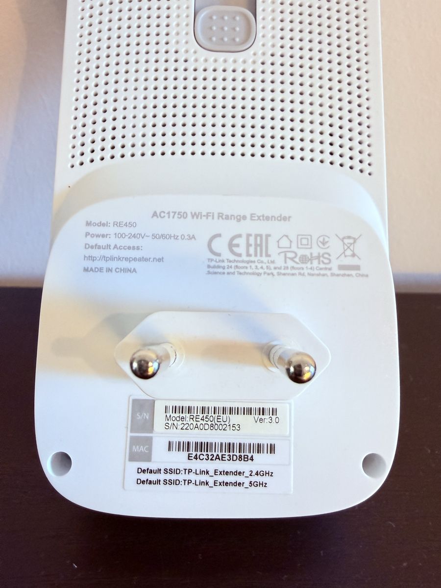 TP-Link WiFi: TP-Link RE450 AC1750 Wi-Fi Range Extender – Usato da Altendorf venduto da RedHairBeast 4