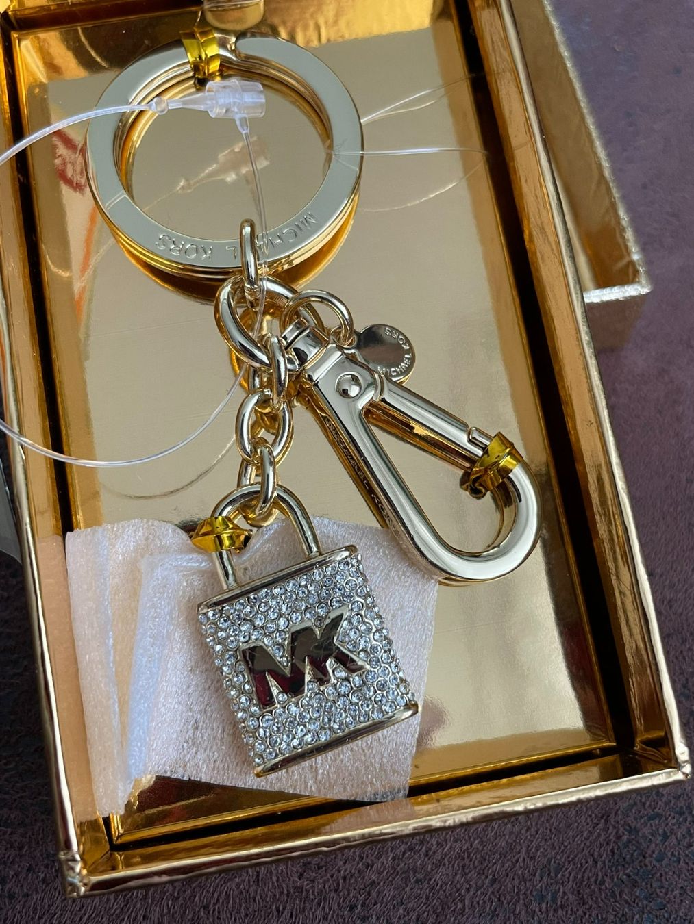 Michael Kors Schlüsselanhänger & - bänder: MICHAEL KORS SCHLÜSSELANHÄNGER GOLD – Neu und originalverpackt aus Kaiseraugst von tombstonemarshal