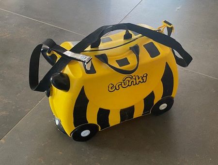 Trunki Tipu Tiger Hartschalenkoffer - gelb-schwarz - TOP
