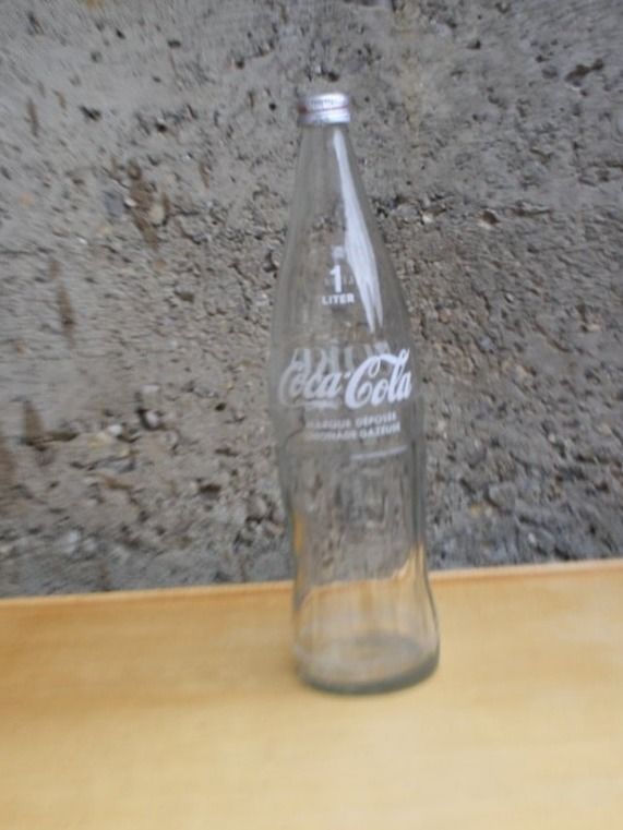 Coca-Cola Flaschen: COCA COLA 1 LITER GLASFLASCHE VINTAGE – Gebraucht aus Wauwil von Pneuedy 2
