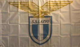 SS Lazio Rom Fahne striscione Nesta Di Canio Klose Inzaghi