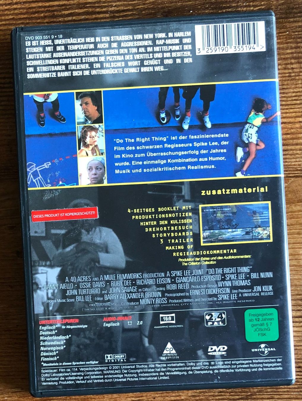 Tutti i DVDs: Spike Lee - Do The Right Thing DVD, Public Enemy – Usato da Luzern venduto da Schlafenicht00 1