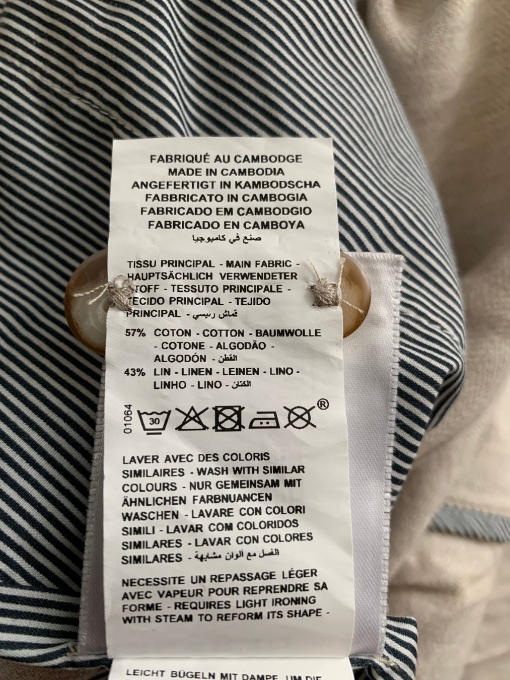 Pantalons: DEVRED 1902 Leinenhose, gebraucht aber gepflegt, Grösse 46 – D'occasion à Landquart par interesse63 8