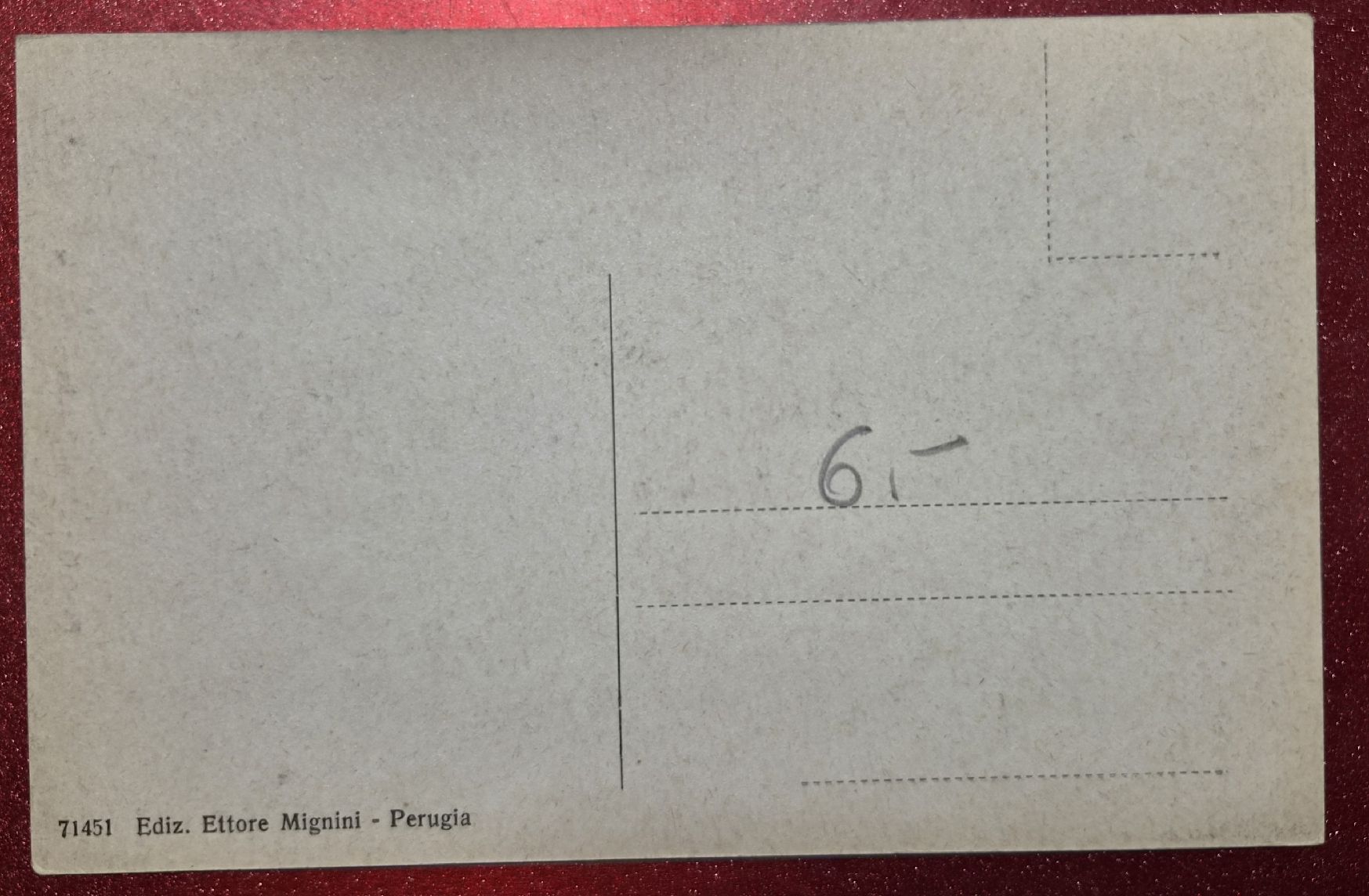 Cartoline postali: Perugia Chiostro della Cattedrale rar – Nuovo (secondo la descrizione) da Melchnau venduto da Arthurius 1
