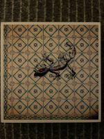 Azulejos - Hochglanz Druck auf Holz 2