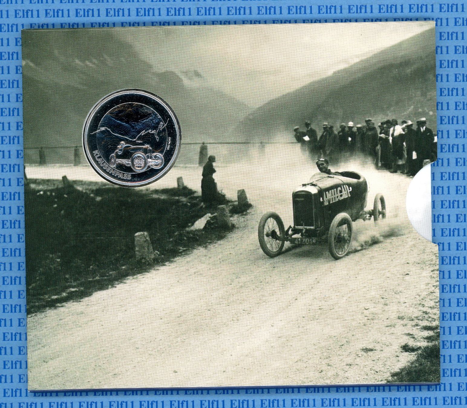 Tutti le monete: CHF__20.00 2018 Klausenpass im Folder stgl 20 Franken – Nuovo e nell'imballaggio originale da Widnau venduto da Elf11