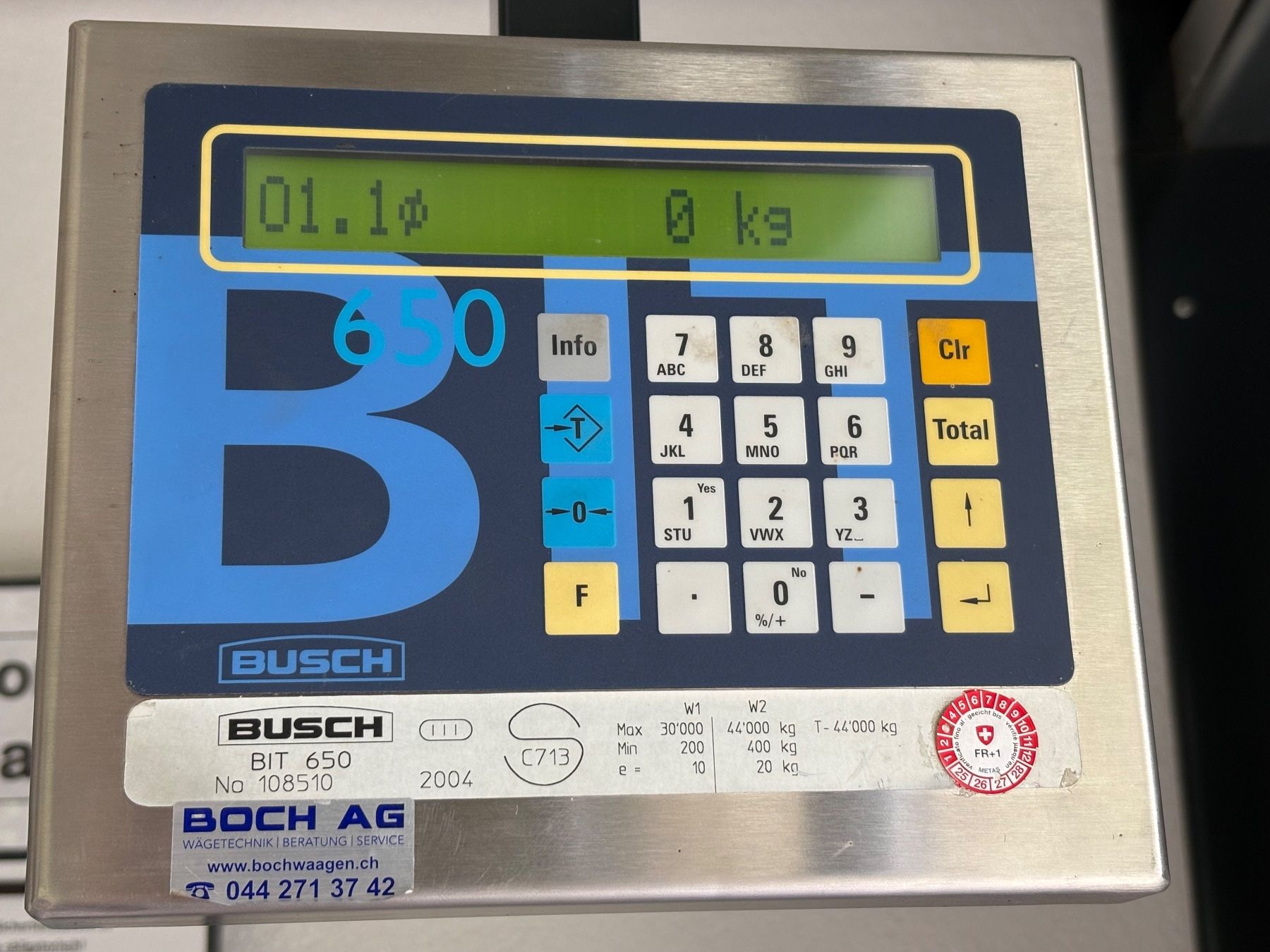 Busch Accessori da laboratorio: Überfahrwaage 40t – Usato da Flamatt venduto da fribi_3175 1