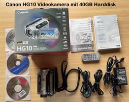 Canon HG10 HD-Camcorder mit Festplattenspeicher
