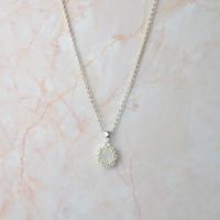 Halskette Silber & Mondstein (13941.AH189MO)