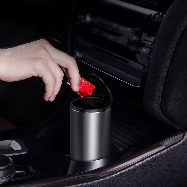 Cestini per rifiuti: Mini Abfalleimer, Push to Open perfekt fürs Auto – Usato da Bern venduto da Bluepop