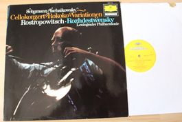 Schumann, Tschaikowsky: Cellowerke - Rostropowitsch☯️