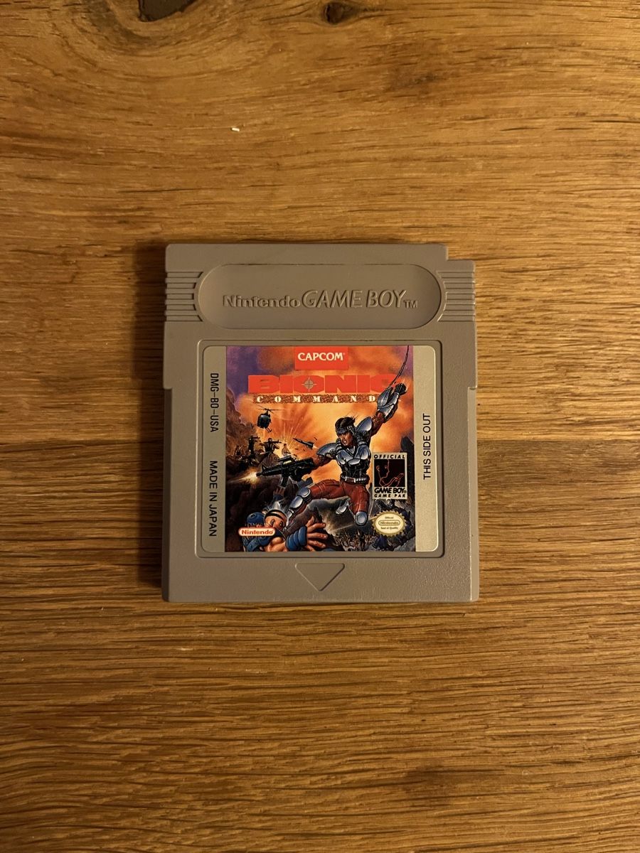 Nintendo Spiele: Bionic commando gameboy classic – Gebraucht aus Perly von CMartin