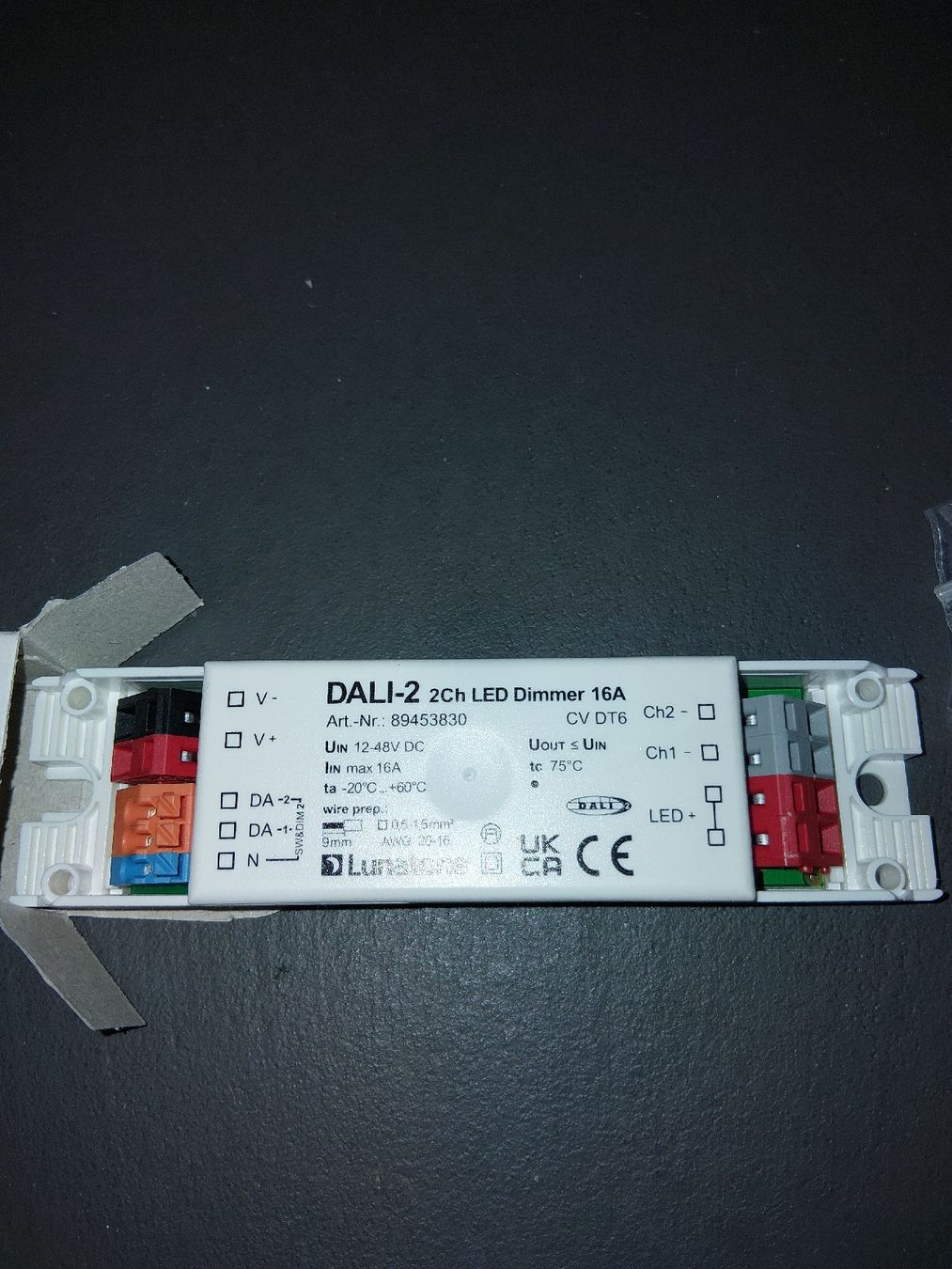 Sistema di controllo: Lunatone DALI 2CH LED Dimmer  – Nuovo e nell'imballaggio originale da Rehetobel venduto da Stromer1981 1