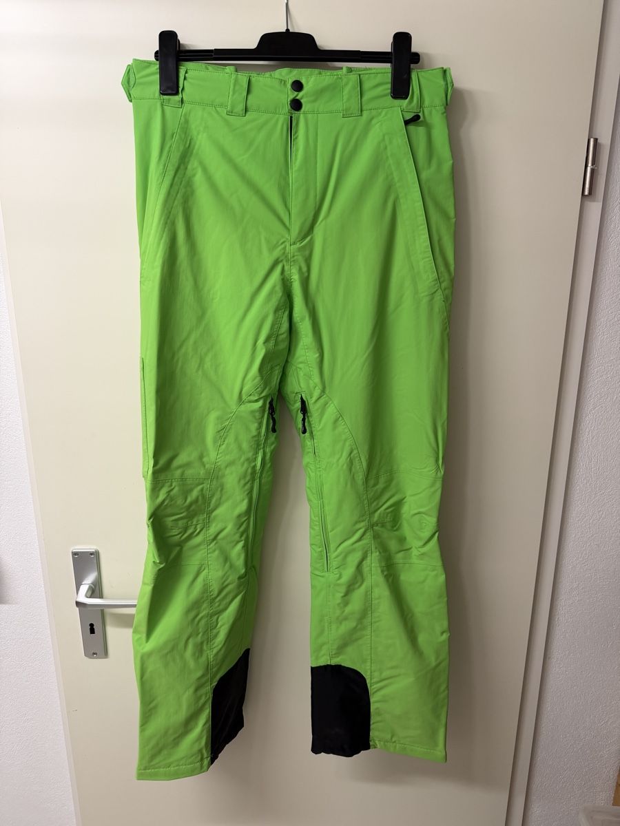 Head Pantaloni: Pantalon de ski Head vert fluo  – Usato da La Russille venduto da Festler 8