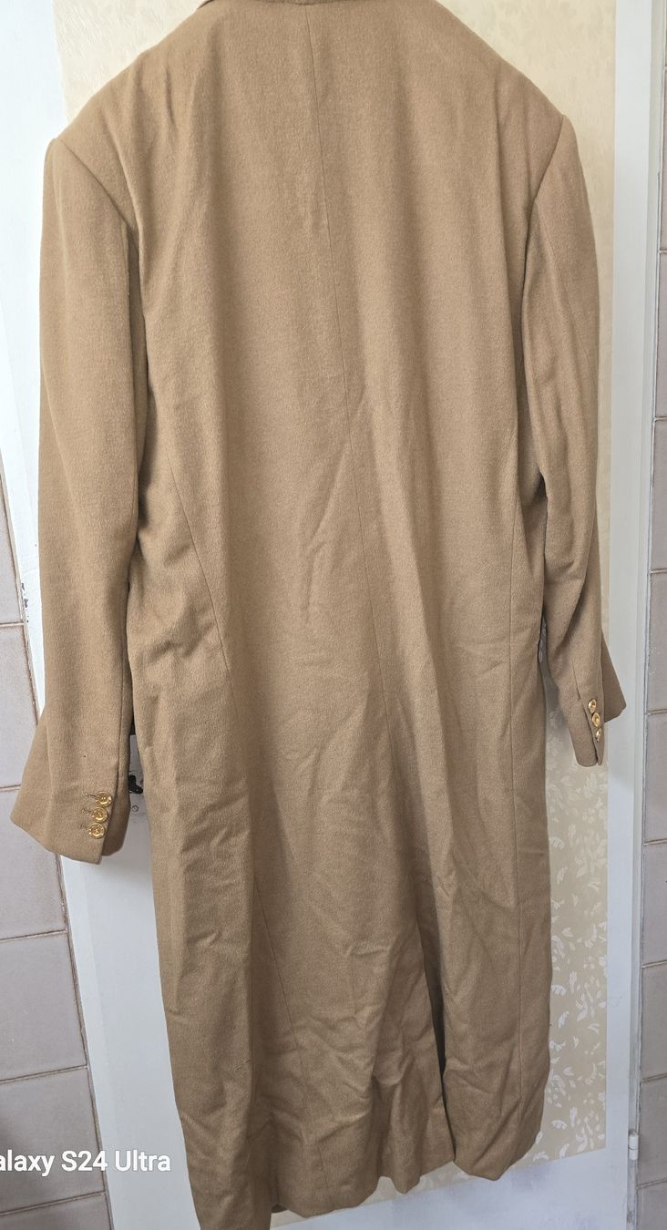 Cappotti: Edler Vintage Wollmantel, Camel – Usato da Gelterfingen venduto da charly3333 3
