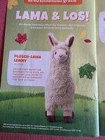 Lama Plüschtier Coop Sammelspass Lenny NEU