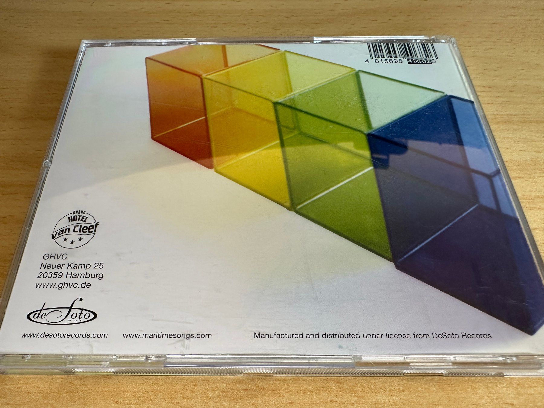 CD: Maritime – Glass Floor – Usato da Rikon im Tösstal venduto da Alpenmutz 1