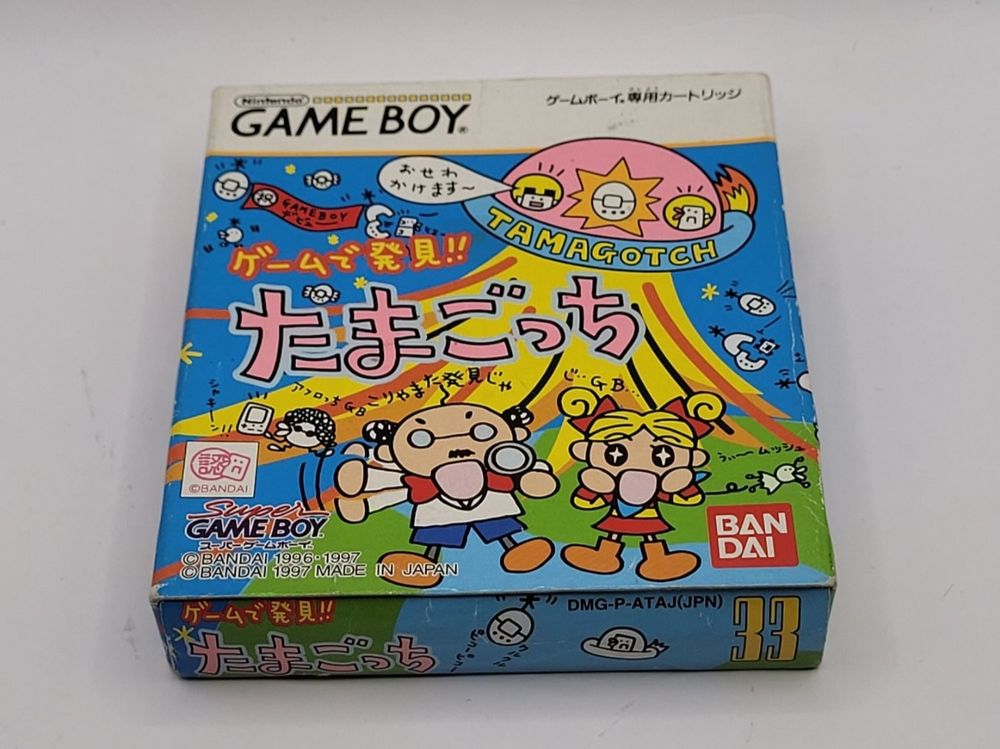 Jeu Tamagotchi Version Japonaise Pour Game Boy - Édition 1997 - Testé Et Fonctionnel