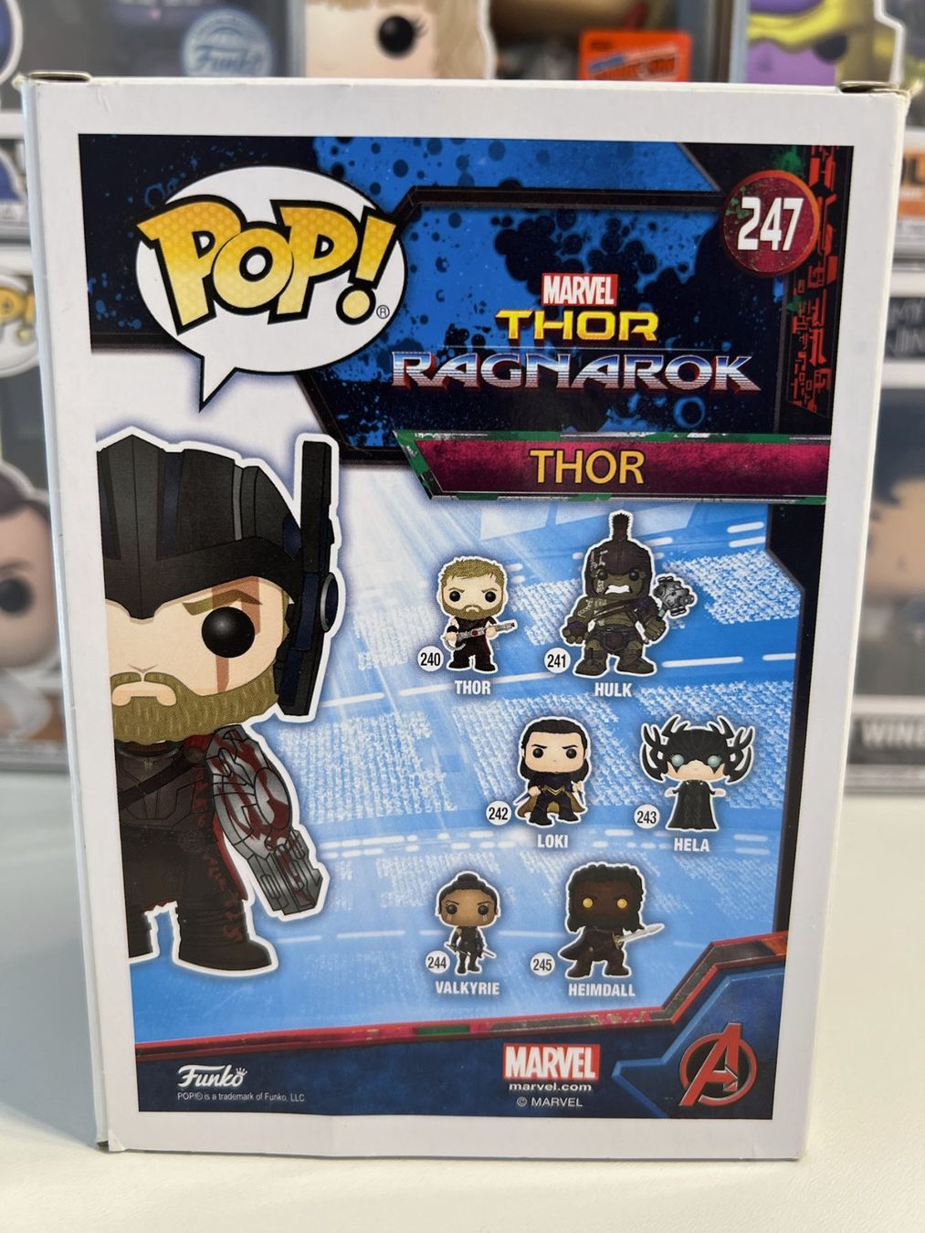 Funko Statuette: Funko POP! Marvel Thor Ragnarok Thor (Gladiator) Limitée – Usato da Le Mouret venduto da perfectbijou 2