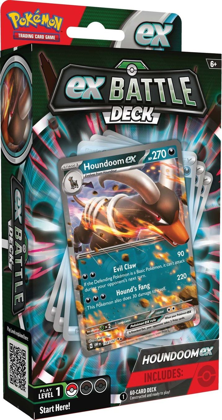 Pokémon Carte collezionabili: Pokémon Houndoom ex Battle Deck – Nuovo e nell'imballaggio originale da Kreuzlingen venduto da Silva_Ludus