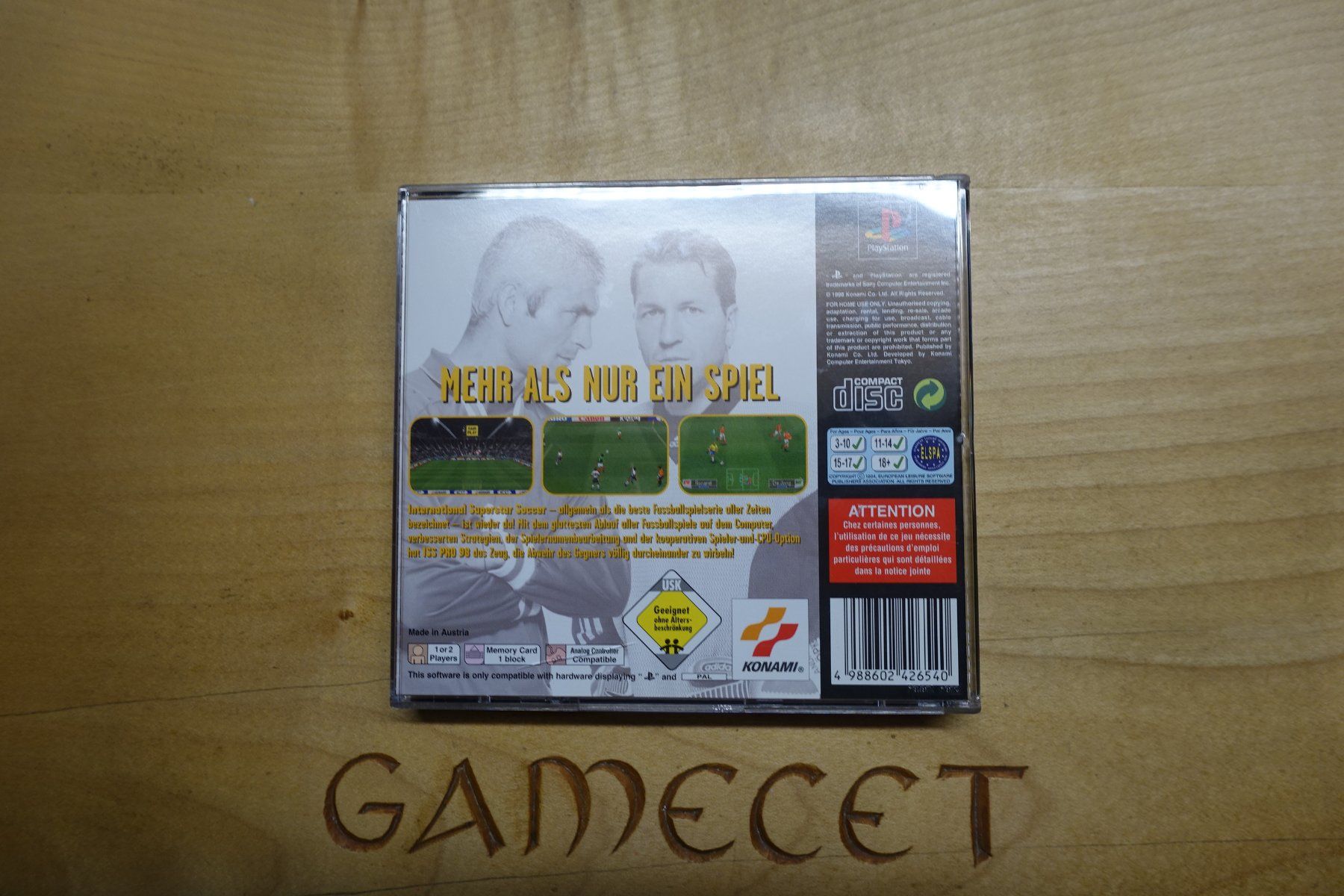 Sony Spiele: International Superstar Soccer Pro 98 – Gebraucht aus Steinach von Gamecet 2