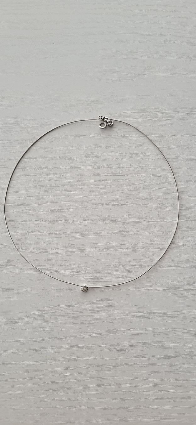 Catenine: Edles weissgold Collier – Nuovo (secondo la descrizione) da Unterägeri venduto da Altgoldschmuck
