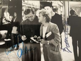 BETTE MIDLER UND WOODY ALLEN / TOP AUTOGRAMME