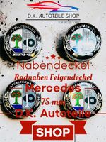 Mercedes AMG 75 mm Nabendeckel Nabenkappen Radnabendeckel
