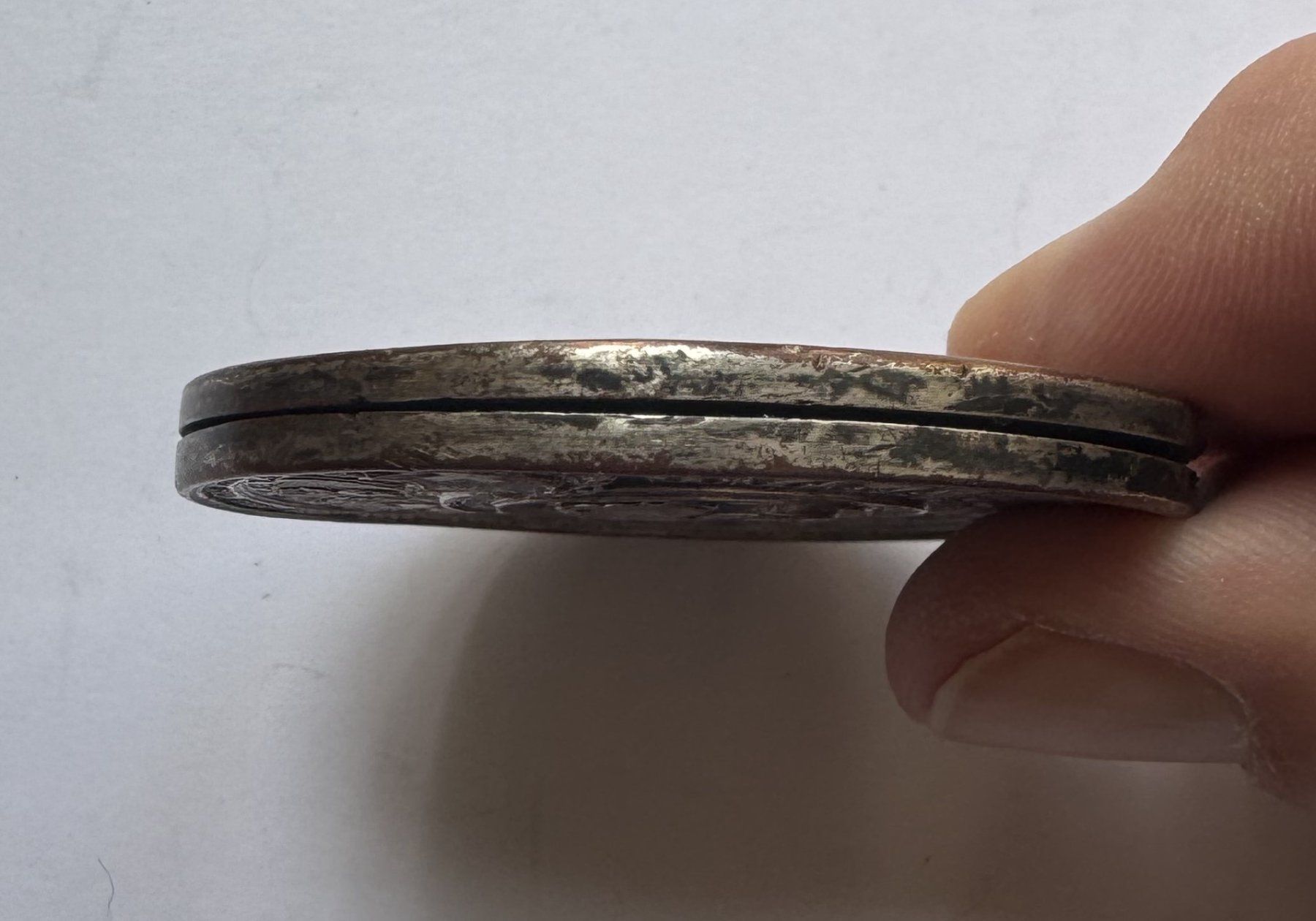 Medaglie: 1891 Medaille Bundesfeier – Usato da Kirchberg SG venduto da Helveticus00 3