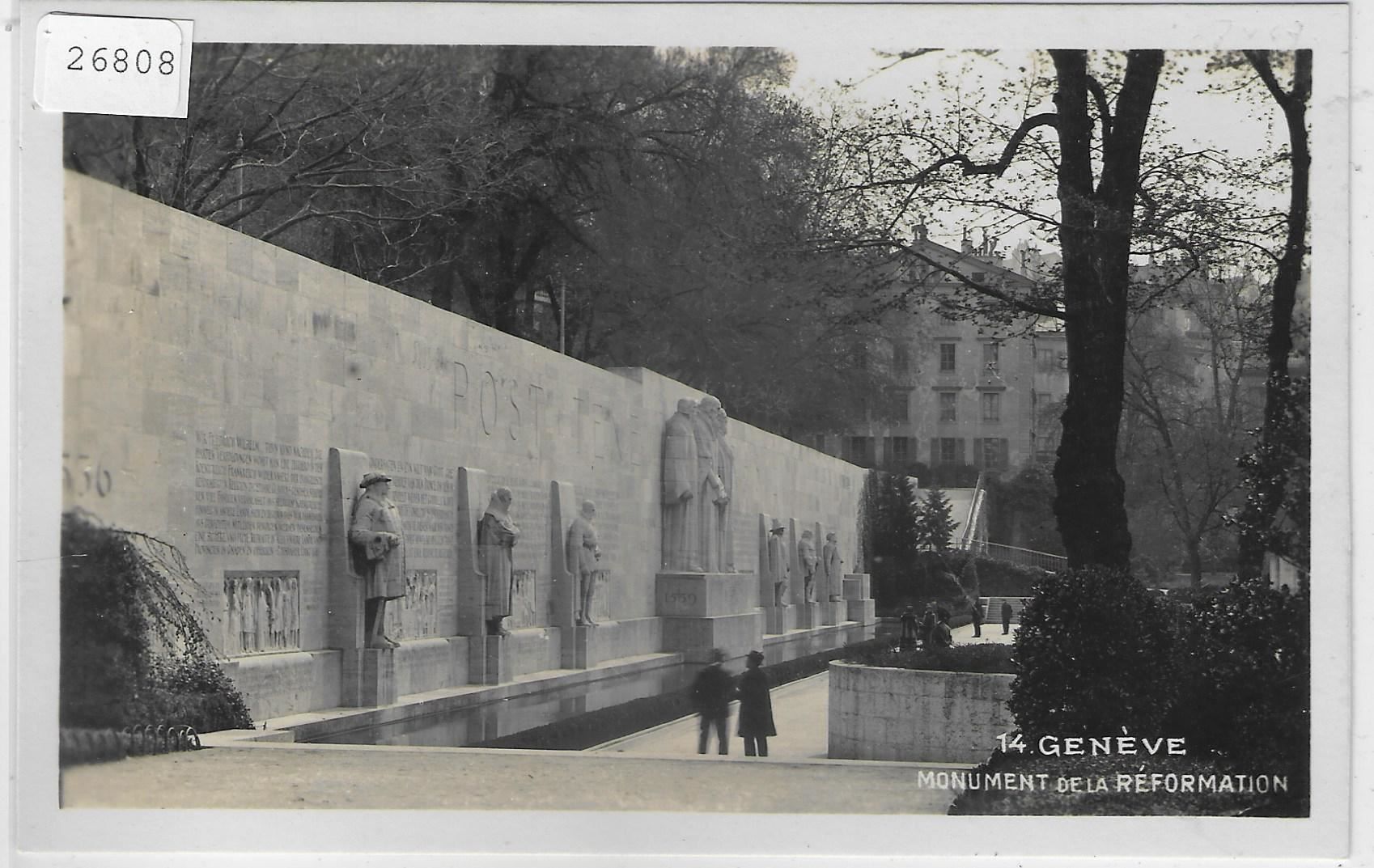 Cartes postales: Geneve - Monument de la Reformation – D'occasion à Ettingen par Kartenplanet