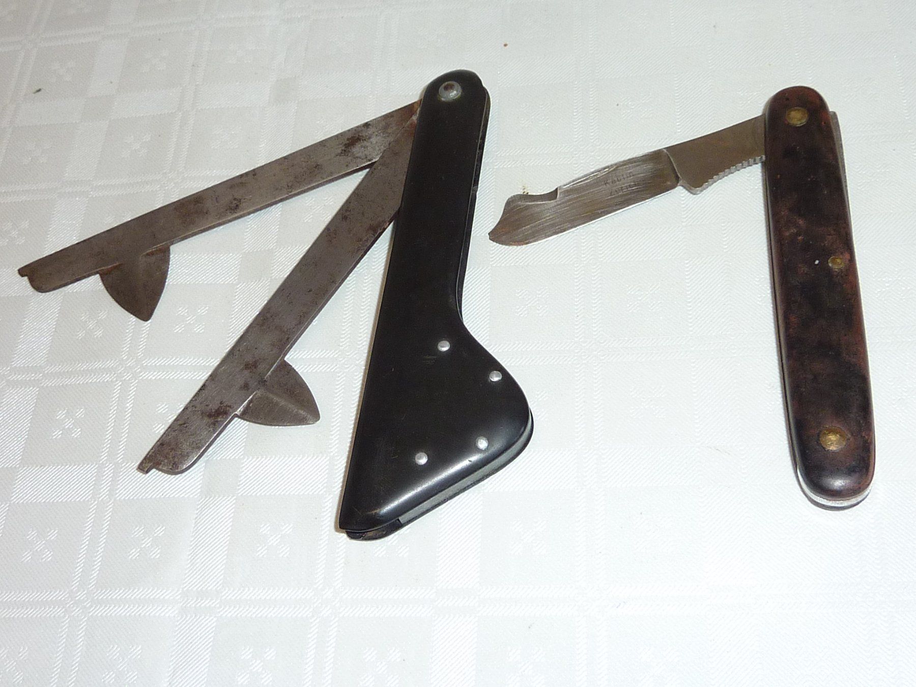 Coltelli tascabile: Antike Aderlass- u. Okulier-Messer Sackmesser Taschenmesser – Usato da Dietikon venduto da damaszen 1