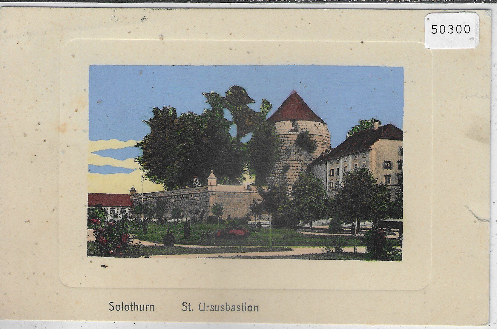 Cartoline postali: Solothurn - St. Ursusbastion – Usato da Ettingen venduto da Kartenplanet