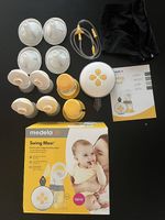 Tire-lait électrique double Medela + nombreux accessoires