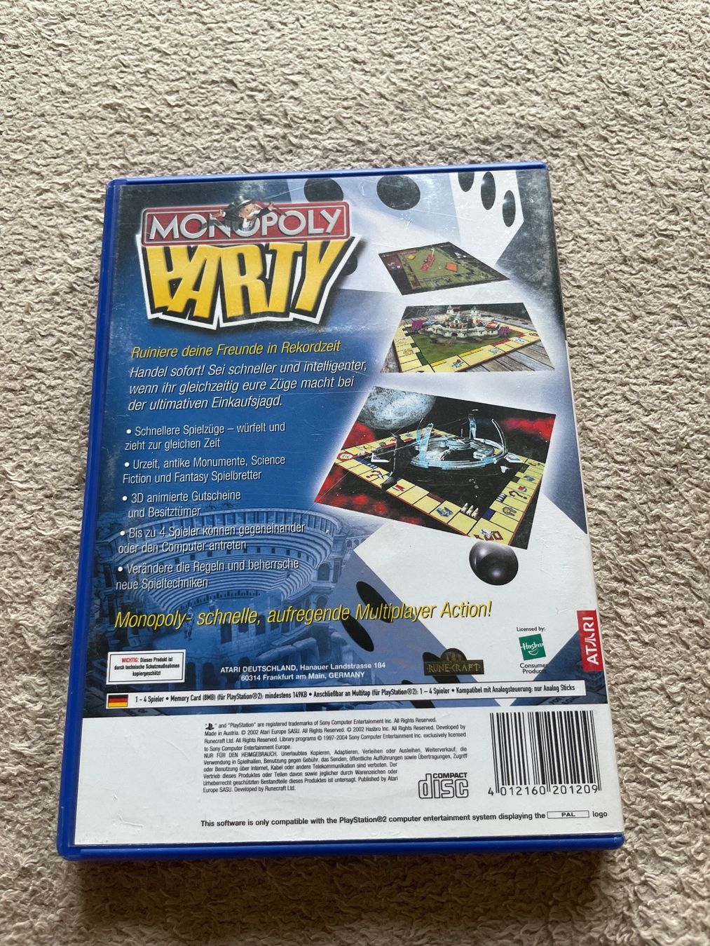 Giochi: PS2 Spiel - Monopoly Party – Usato da Niederwangen BE venduto da m_s13 2