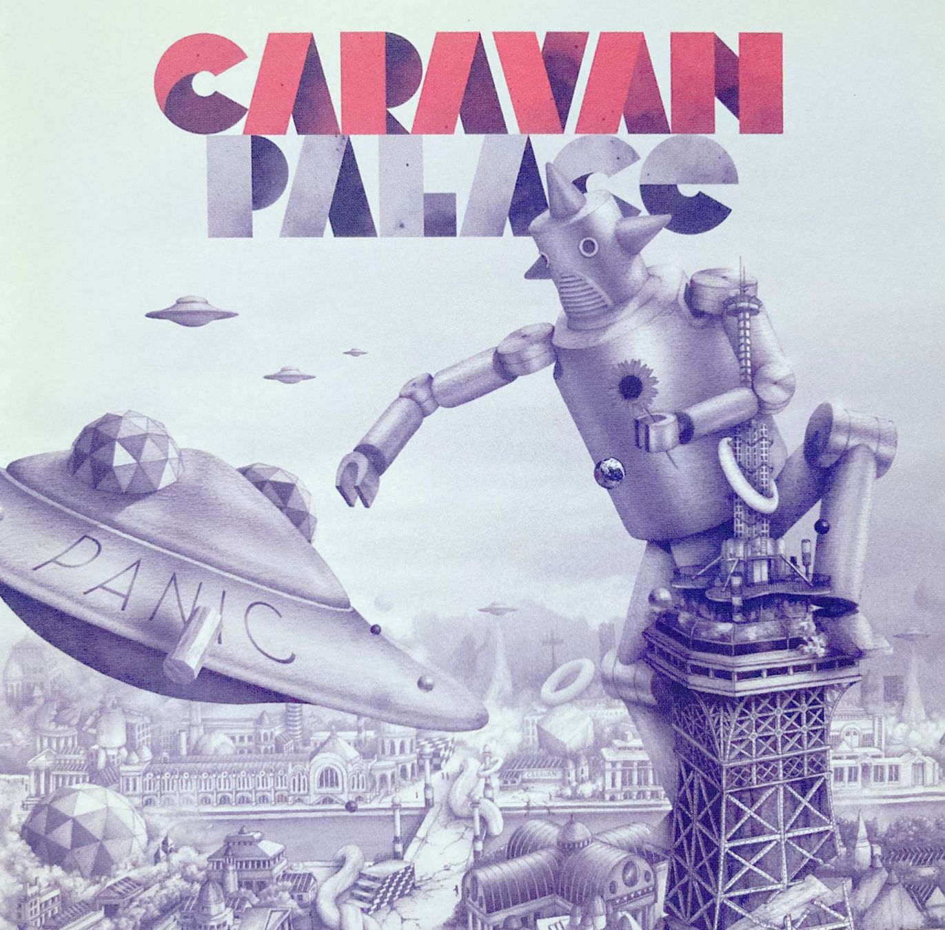CD: CARAVAN PALACE - PANIC – Usato da Bottens venduto da hotter-than-hell