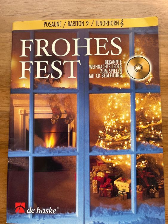 Posaune Musik Noten Weihnachtslieder (Frohes Fest) Kaufen auf