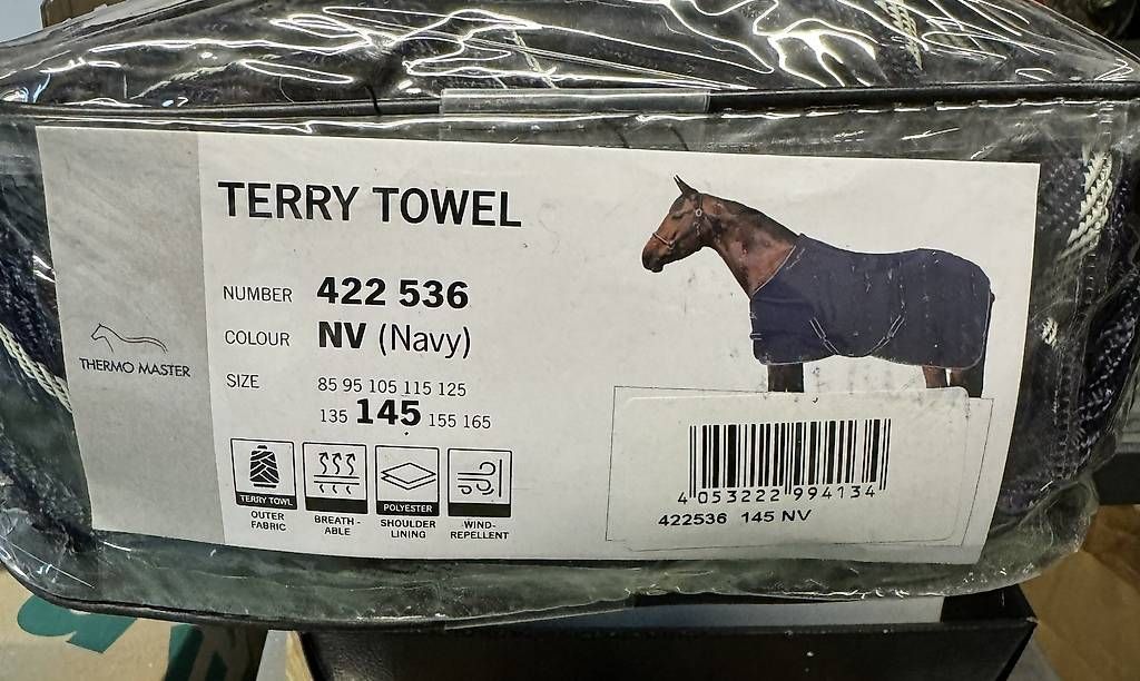 Coperte: Pferdedecke 145 cm – Nuovo e nell'imballaggio originale da Oberhasli venduto da Sfr0