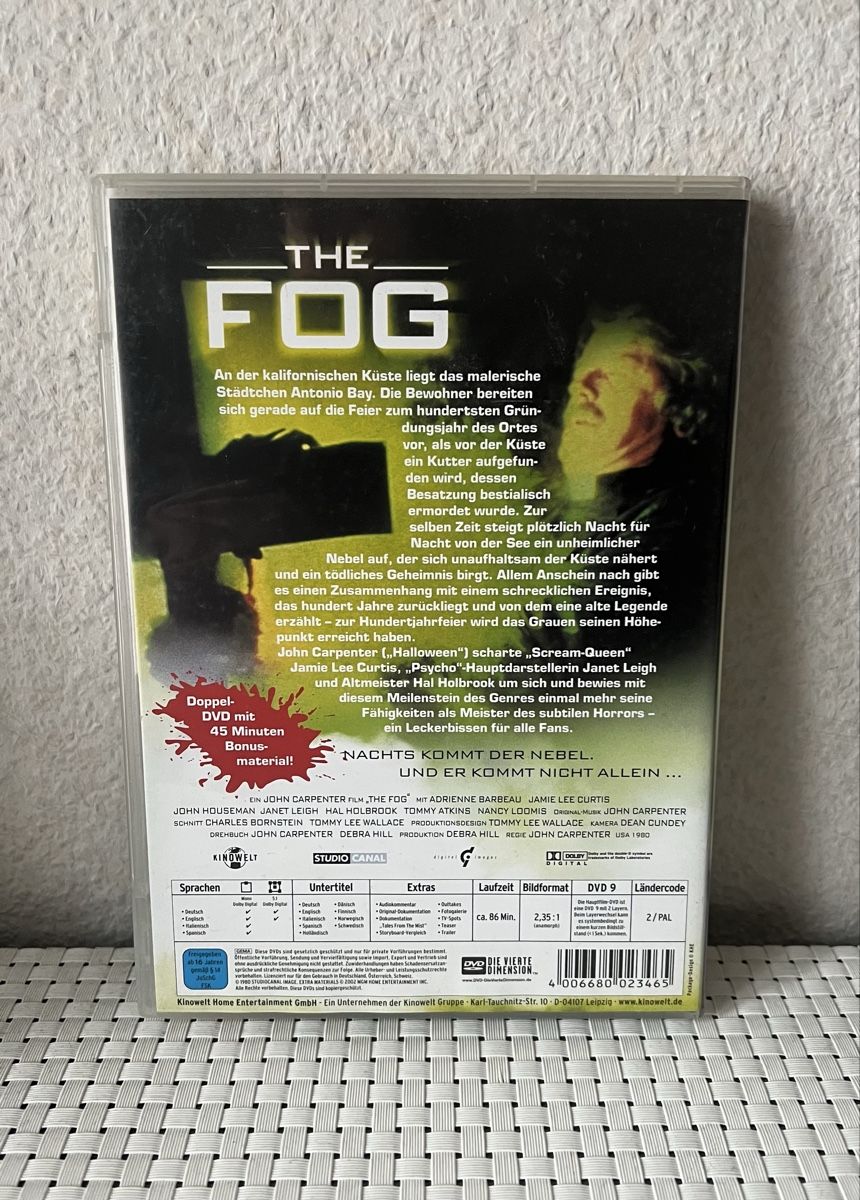 Alle DVDs: The Fog  (DVD) – Gebraucht aus Flawil von NiceT 1