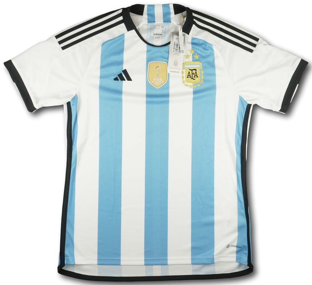 Maglie: Argentinien 2022 Trikot heim WM-Sieger - – Usato da Zürich venduto da RetroShirts