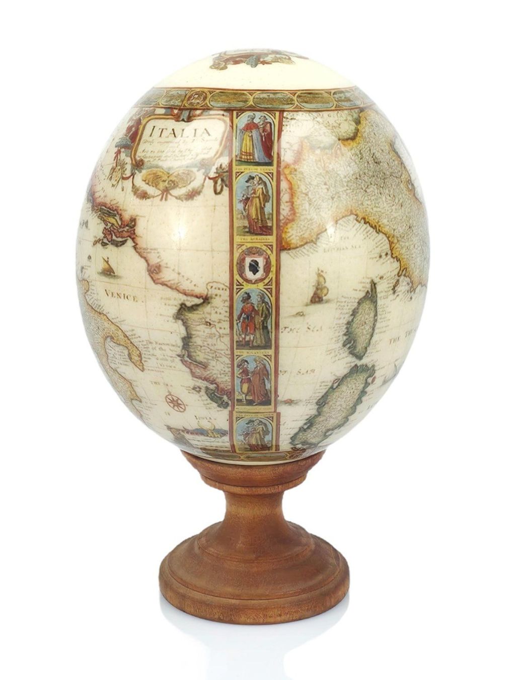 Tutte le decorazioni: Oeuf D'Autruche map decor /Ostrich egg / Straußenei – Usato da Apples venduto da the_7jtf