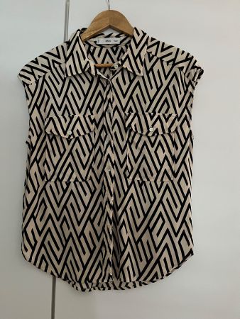 Kurzarm Bluse von Mango