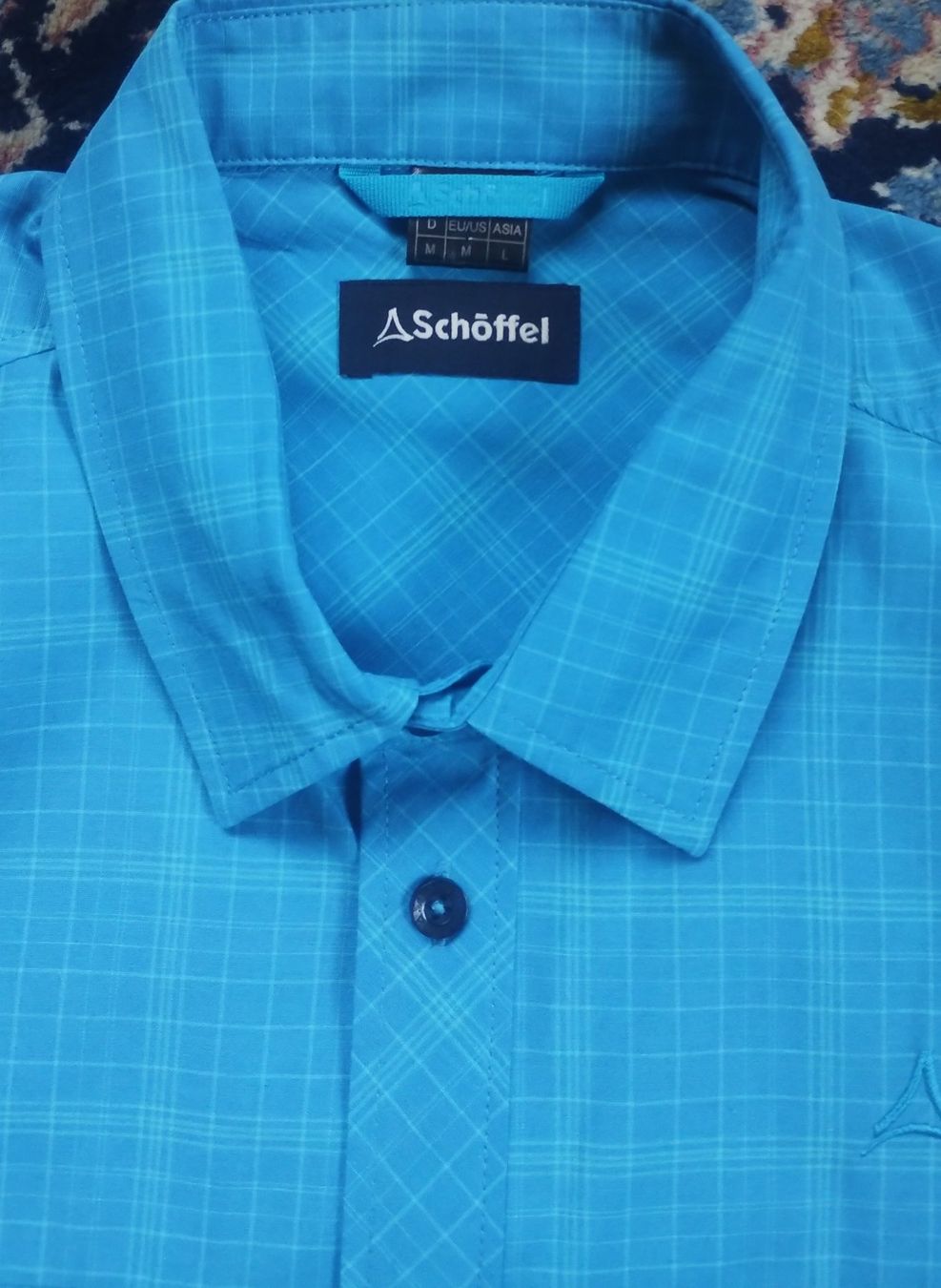 Schoeffel Camicie: Hemd kurzarm vom Schöffel Grösse M neu! – Usato da Schiers venduto da bak007
