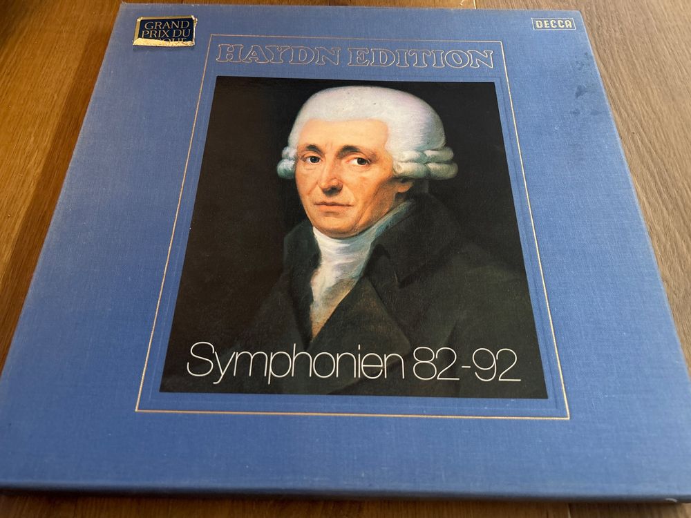 Haydn Edition Symphonien 8292 6 LPs Box Set Kaufen auf Ricardo
