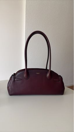 Handtasche COACH Leder bordeauxrot guter Zustand