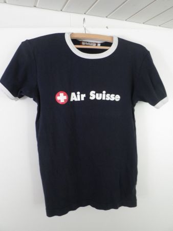 T-Shirt Air Suisse ( Luftwaffe Militär Swiss? Swissair?)