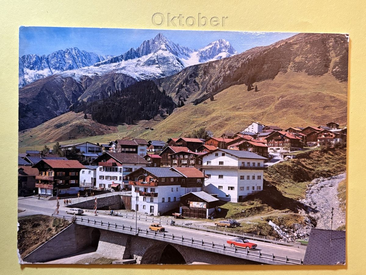 Cartes postales: AK von Sedrun – D'occasion à Rümlang par Kartenpost1