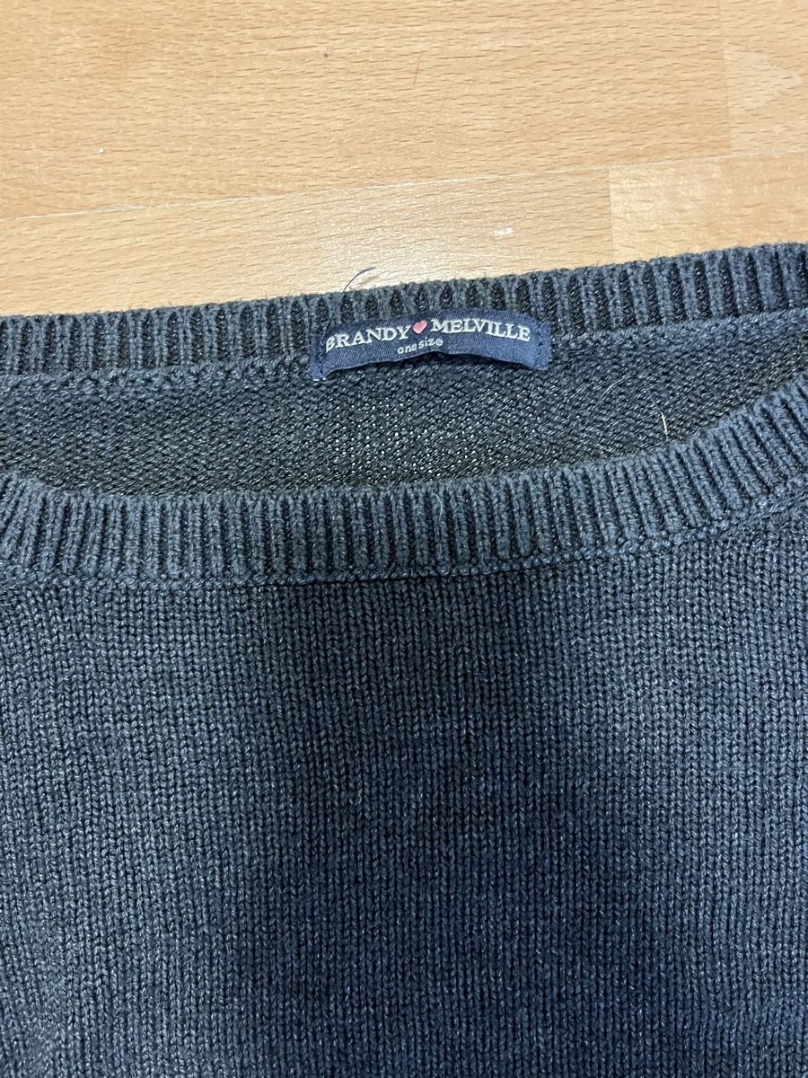 Brandy Melville Maglioni & Felpe: Brandy Melville Pullover dunkelgrau Einheitsgrösse – Usato da Küsnacht ZH venduto da noemij 1